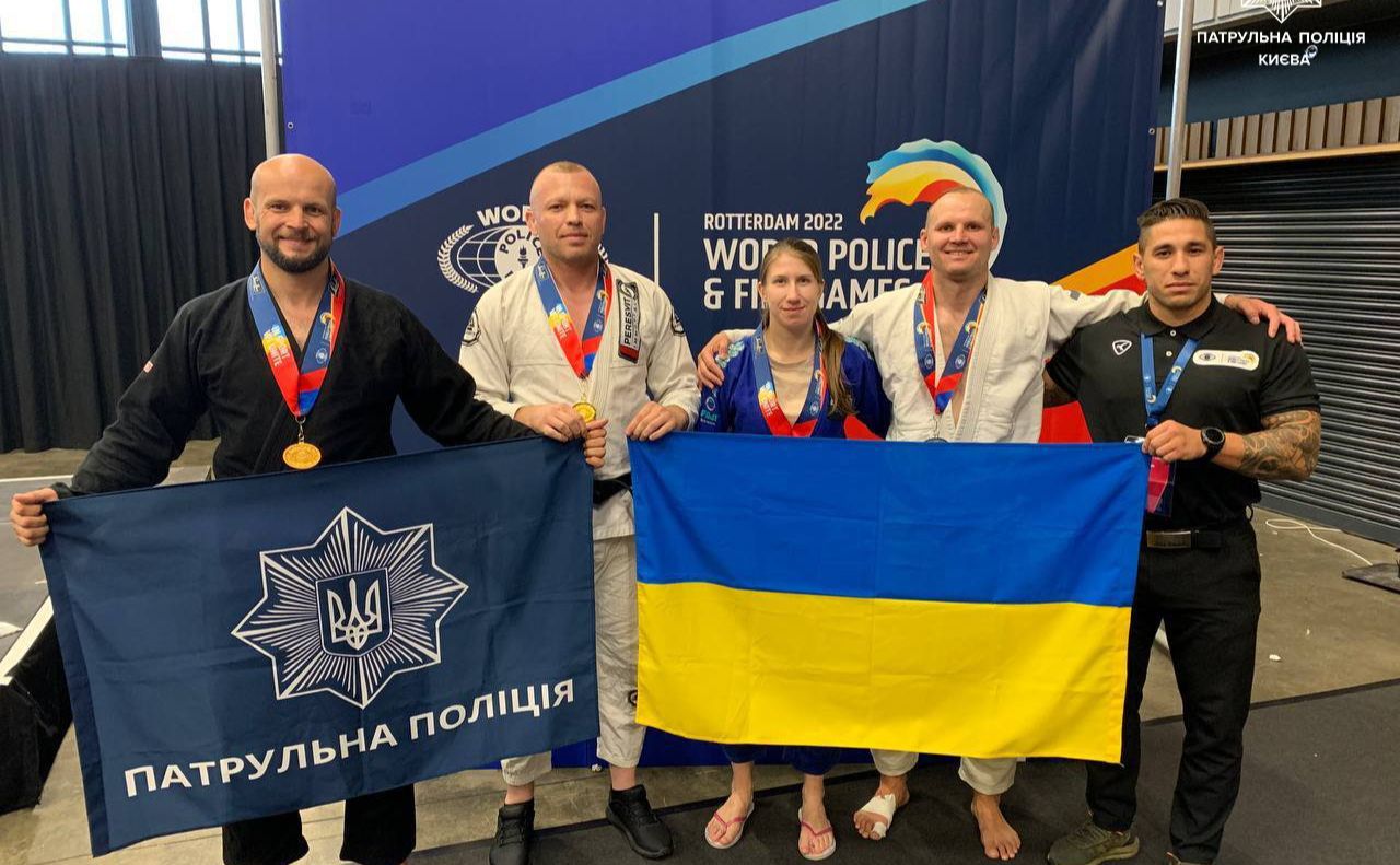 На рахунку киян — дві золоті і дві срібні медалі. Фото: Патрульна поліція Києва