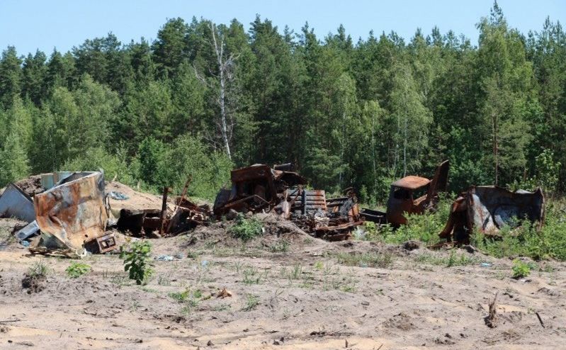 Знищена техніка ворога. Фото від Генштабу ЗСУ
