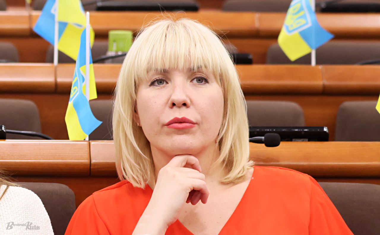 Депутатка Київради Мирослава Смірнова. Фото: Борис Корпусенко
