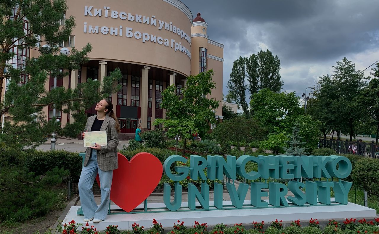 Катерина Кабакова — лавреатка премії Київського міського голови. Фото: К.Кабакова