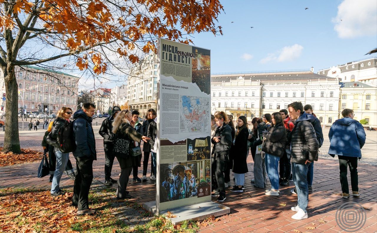 Учасники дізнаються, як жив Майдан у період протистояння. Фото: Музей Майдану