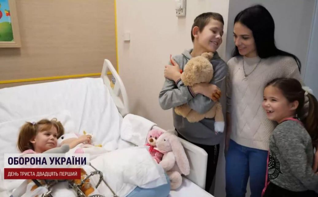 Нині у родині Ольги і Дмитра шестеро дітей. Фото: скріншот з сюжету ТСН