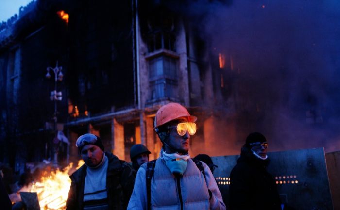 «Євромайдан. Чорновий монтаж» — хроніка трьох місяців революції. Фото: кадр із фільму