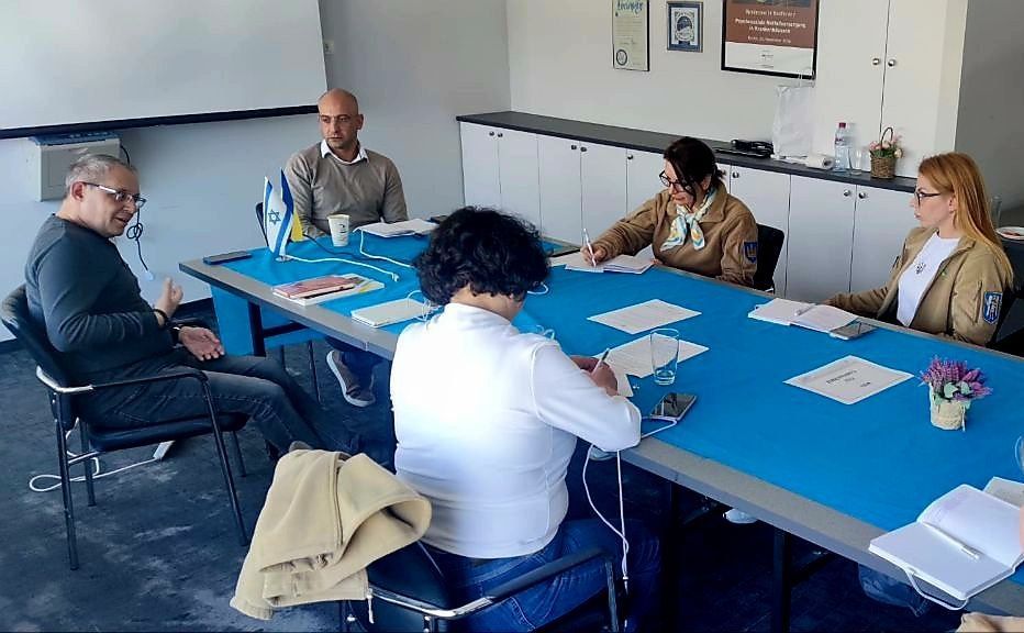 Київська делегація побувала у Центрі стресостійкості в місті Ашкело. Фото: фб-сторінка Марини Хонди
