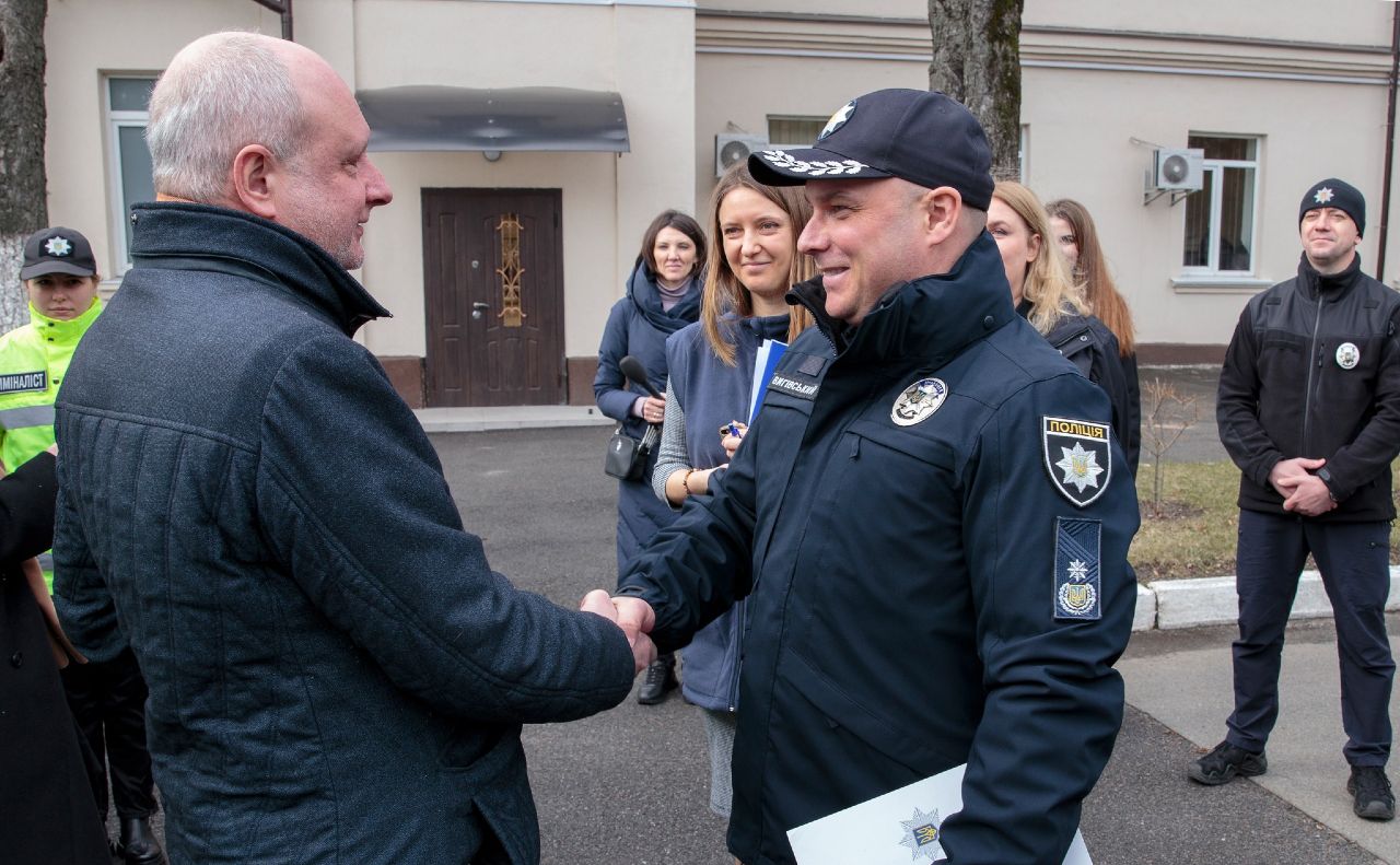 Матті Маасікас та Іван Вигівський. Фото: Нацполіція