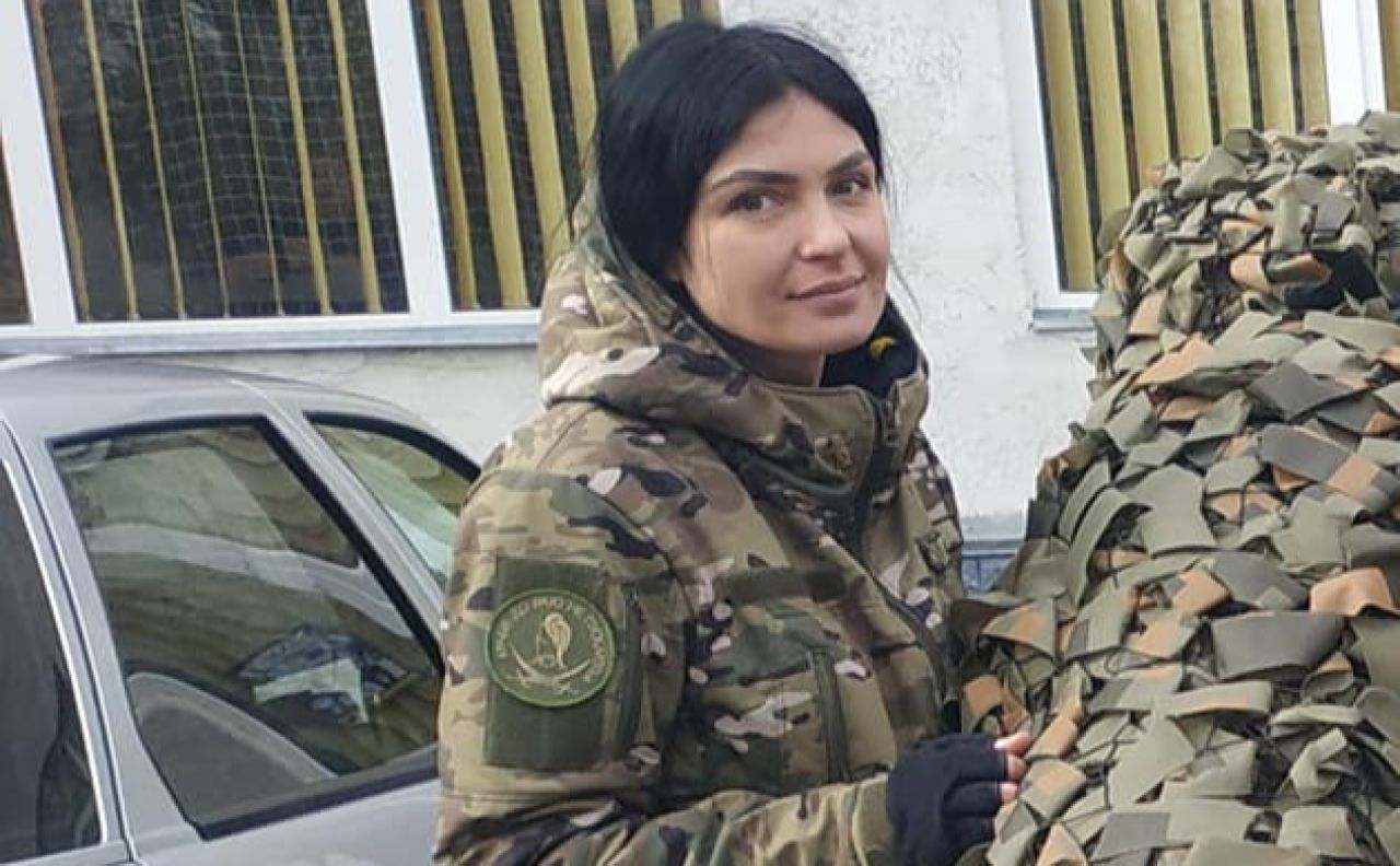 Тетяна Фесенко на фронті мала позивний «Мурка». Фото: З відкритих джерел