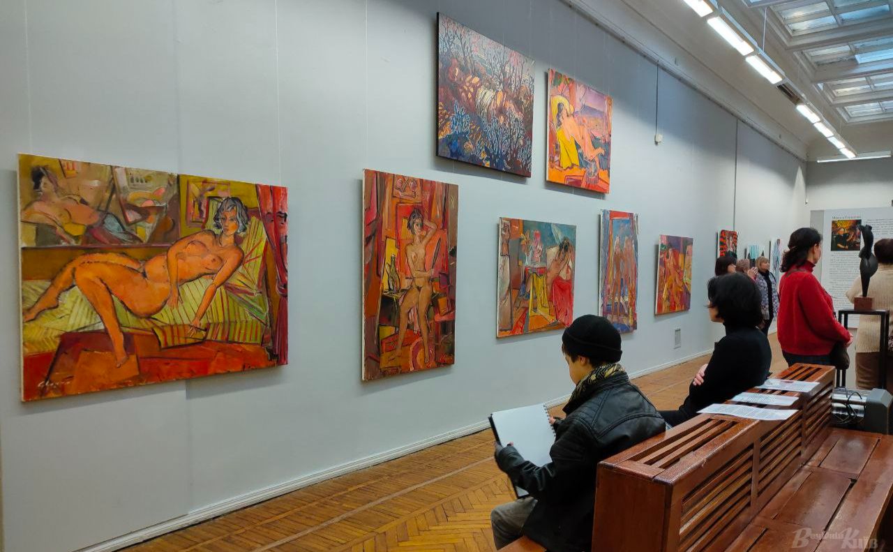Проєкт триває в Київській картинній галереї. Фото авторки