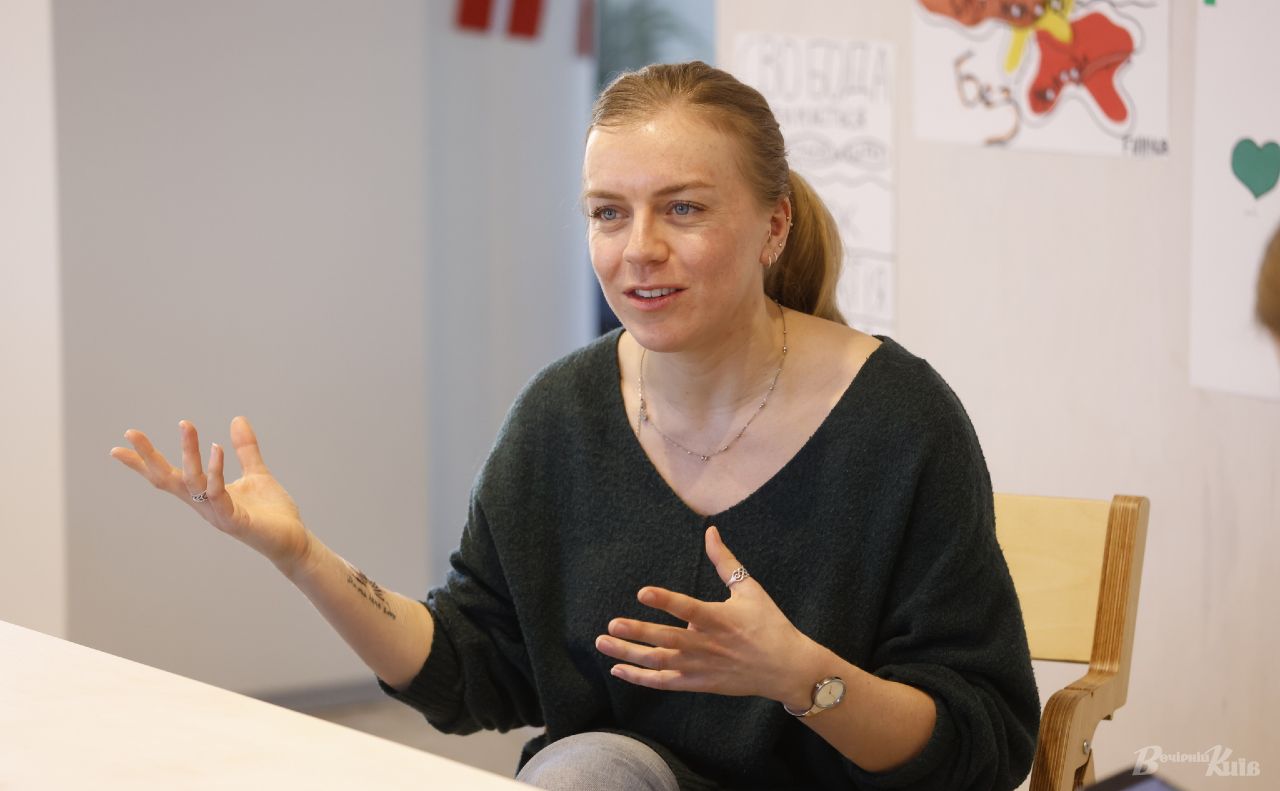 Юлі Арнфред Бойєсен, директорка Українсько-данського молодіжного дому. Фото: Борис Корпусенко