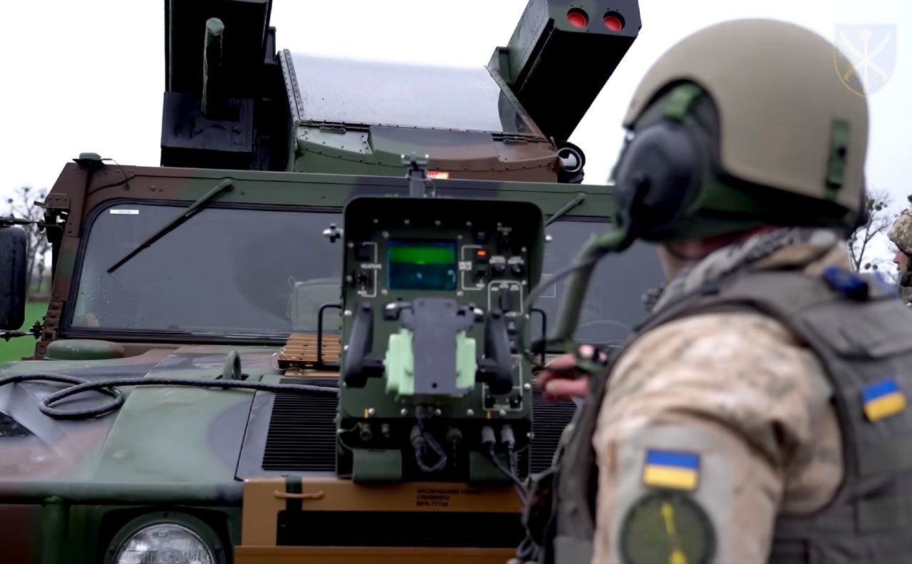 Зенітно-ракетні комплекси Avenger. Скрін з відео