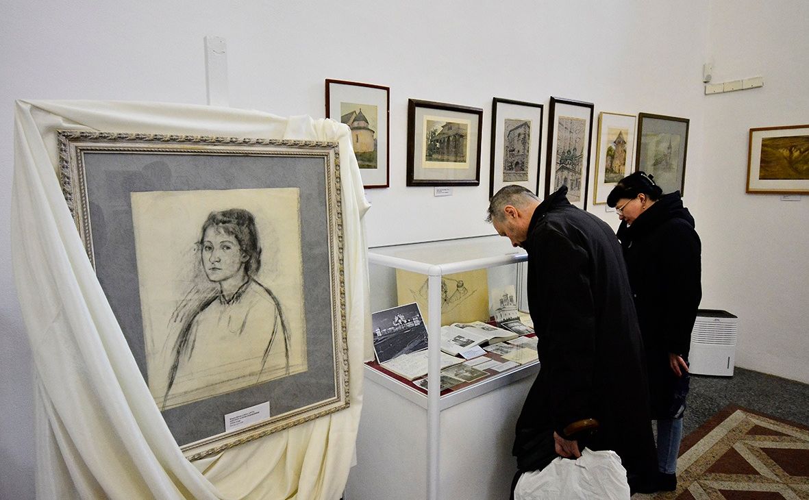 Рестравраторка була також художницею. Фото: заповідник «Києво-Печерська лавра»