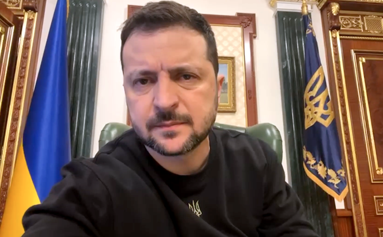 президент України заявив про законну відповідальність вбивць. Фото: Скрин