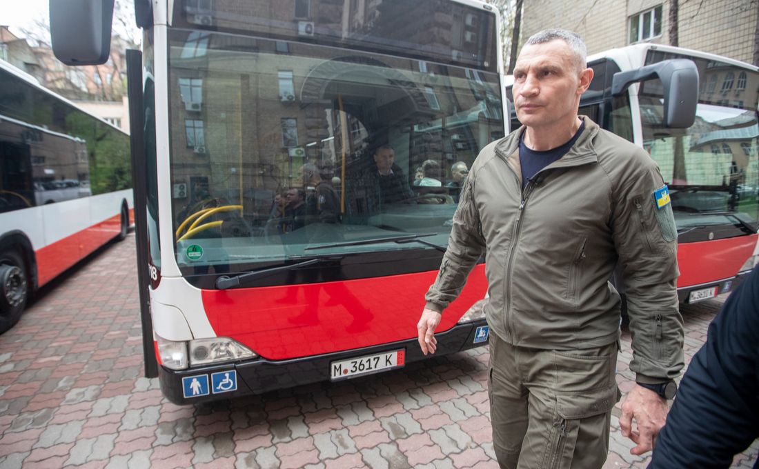 Віталій Кличко подякував німецьким друзям за допомогу. Фото: КМДА