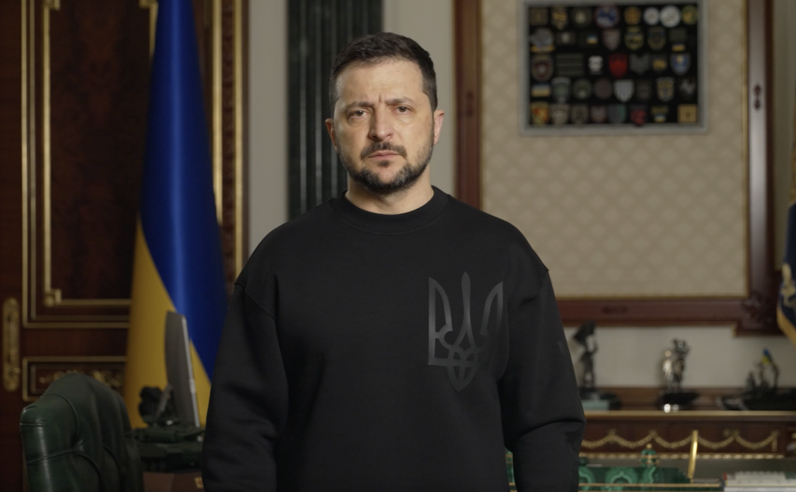 Володимир Зеленський заявив про неминучість програшу рф у війні з Україною. Фото: ОП