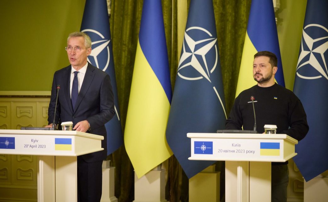Єнс Столтенберг та Володимир Зеленський. Фото: Офіс Президента