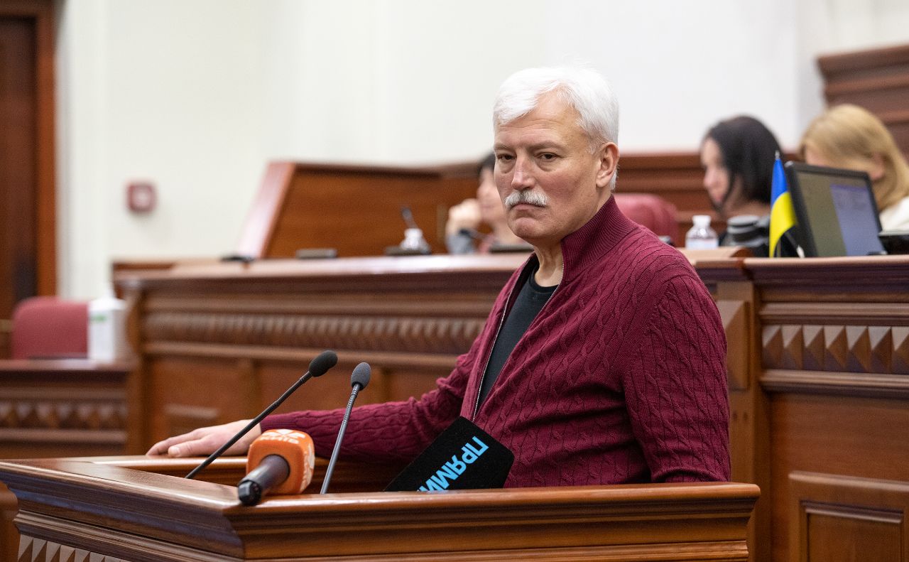 Вячеслав Непоп подякував депутатам за підтримку рішення. Фото: КМДА