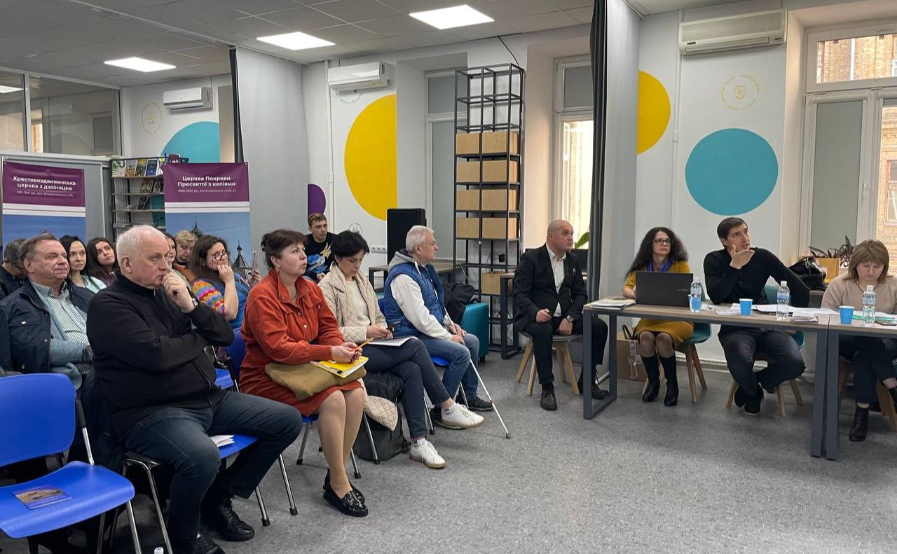 Звіт керівництва Департаменту перед громадськістю. Фото: Тетяна Асадчева
