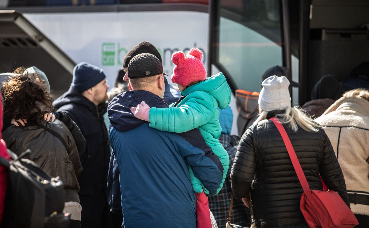 Упродовж березня 2022 року зі столиці евакуйовували дітей. Фото ілюстративне: Олексій Самсонов