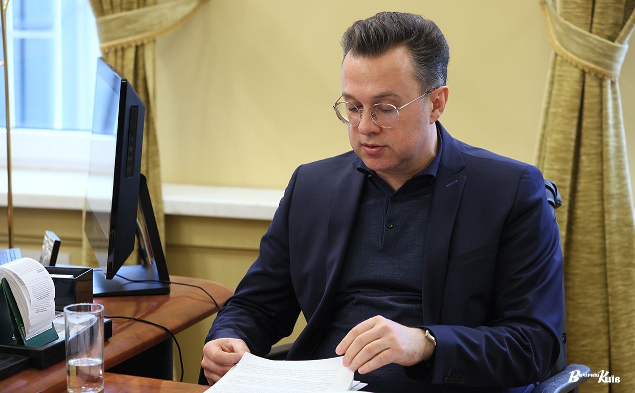 Директор Департаменту комунальної власності Києва Андрій Гудзь. Фото: Борис Корпусенко