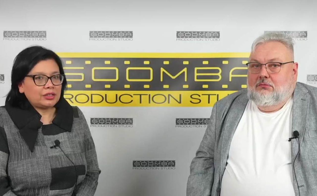 Під час презентації «Goomba.Studio» у прямому ефірі. Фото: Наталі Іщенко/Facebook