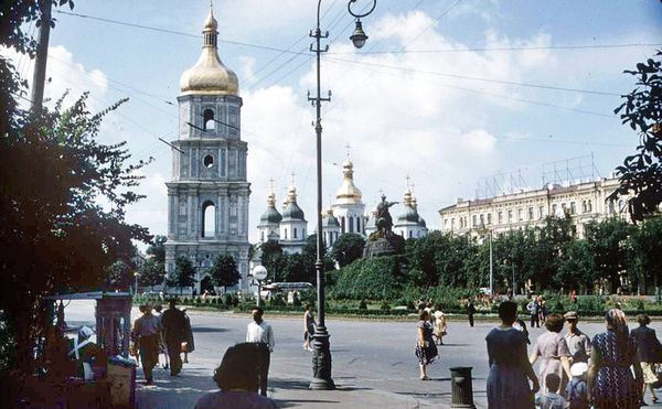 Світлина Києва у 1950 роках 20 століття. Фото: з відкритих джерел