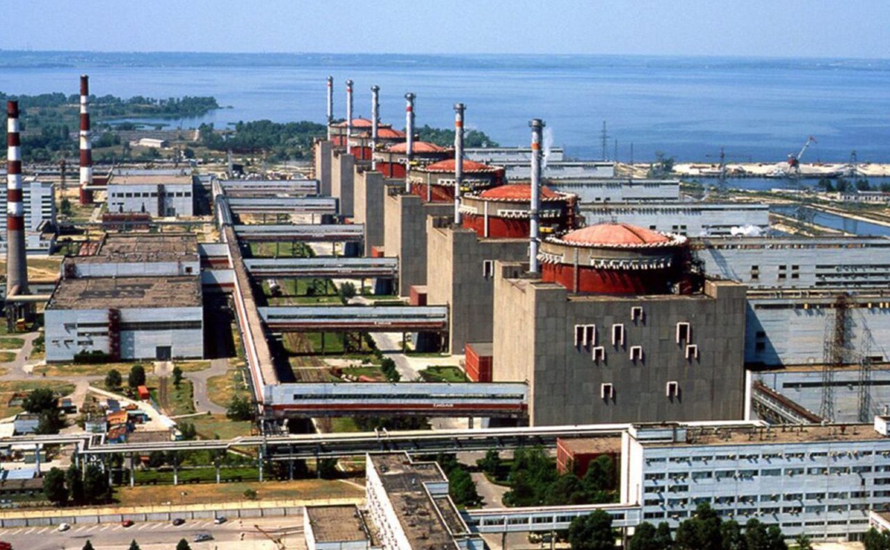 Запорізька атомна станція знаходиться під контролем російьских окупантів. Фото: з відкритих джерел