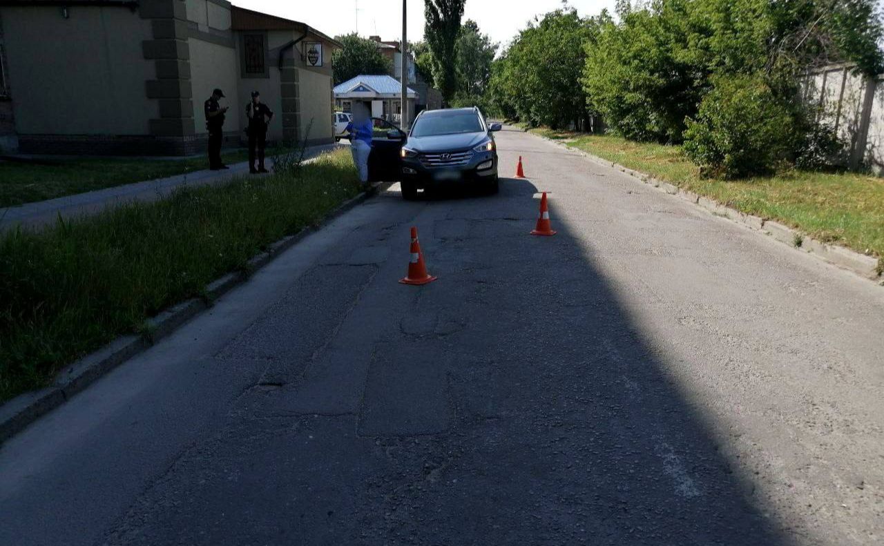 У Білій Церкві в ДТП постраждала малолітня дитина. Фото: поліція Київщини