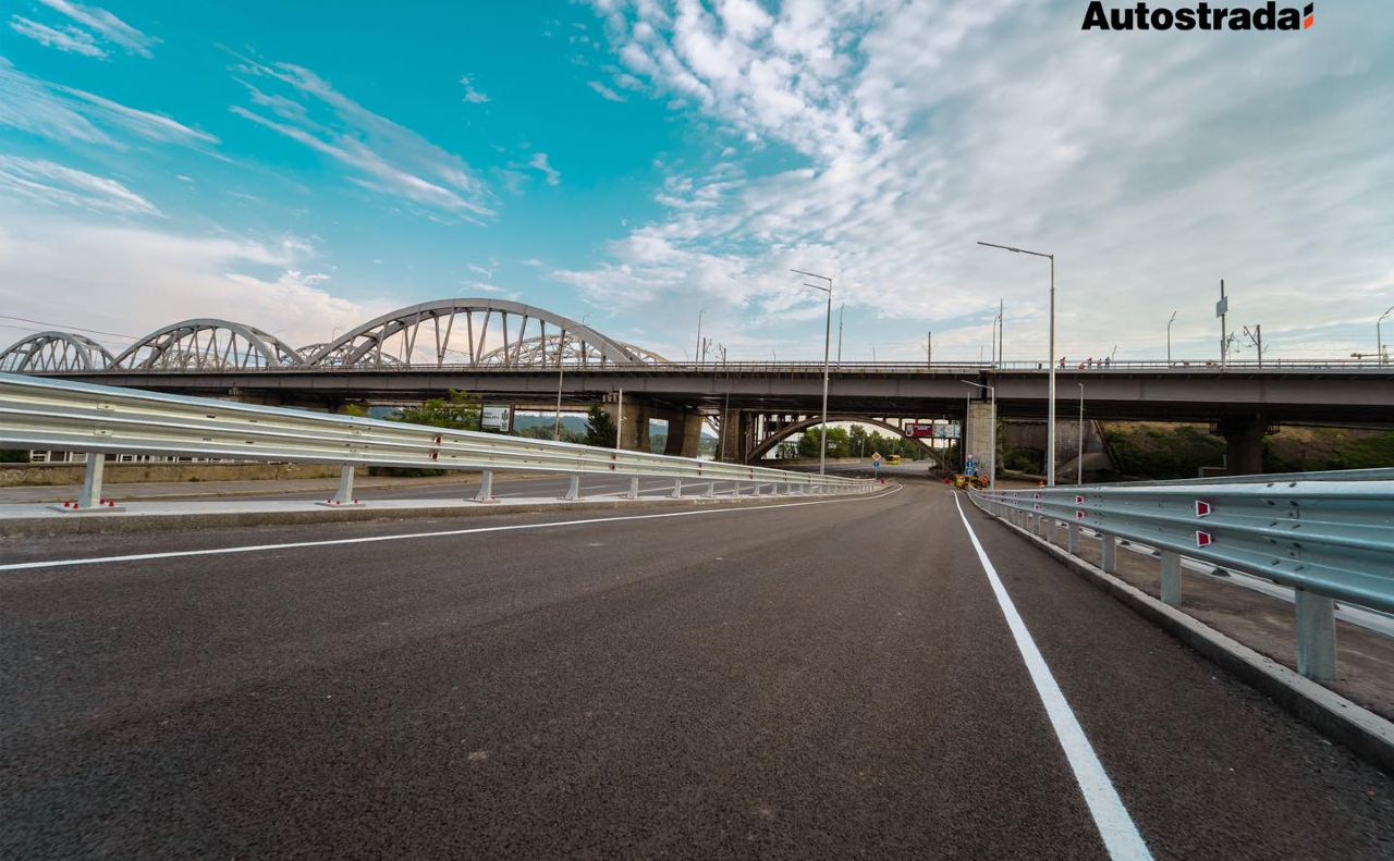 Нові з’їзди з мосту. Фото: Autostrada