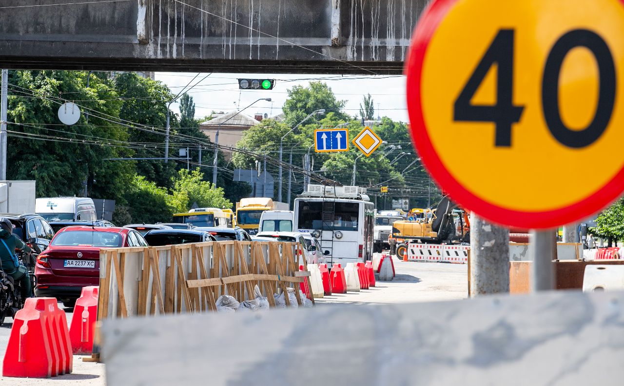 На вулиці Дегтярівській. Фото КМДА
