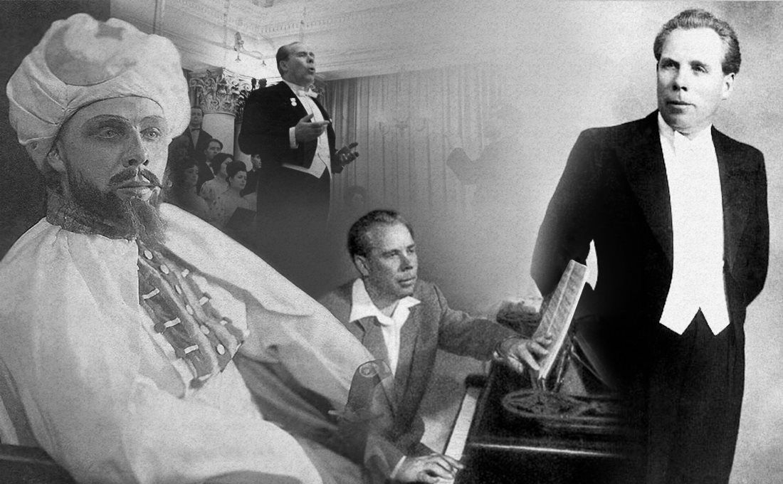 Видатний український оперний та концертний співак Борис Гмиря. Колаж з відкритих джерел