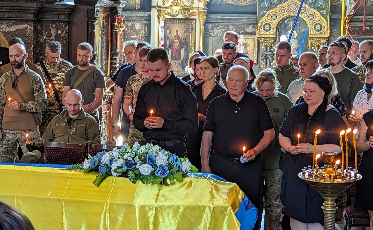 Прощання з Юлією Шевченко. Фото: УПЦ Київський патріархат/Facebook