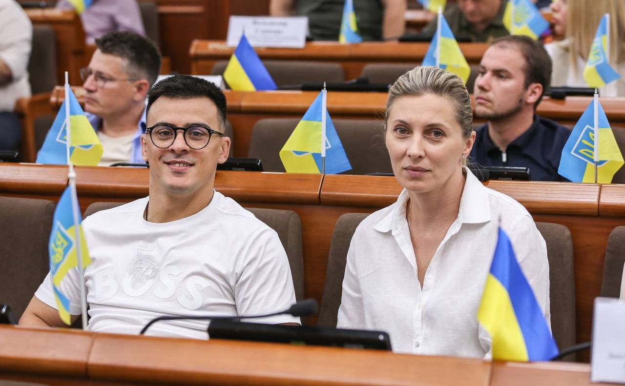 Георгій Зантарая та Олена Говорова. Фото6 пресслужба Київради