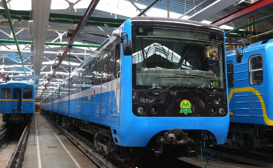 Модернізовані вагони для київського метро
