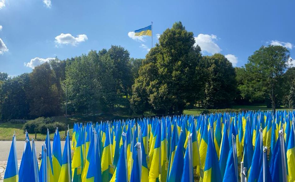 Це — частина українсько-американьської акції підтримки. Фото: Київський міський центр народної творчості та культурологічних досліджень