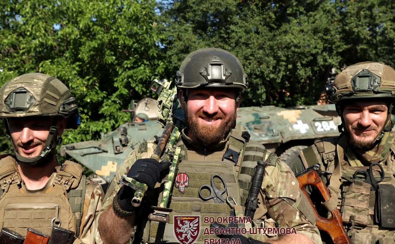 Військові 80 ОМбр. Фото: Фейсбук