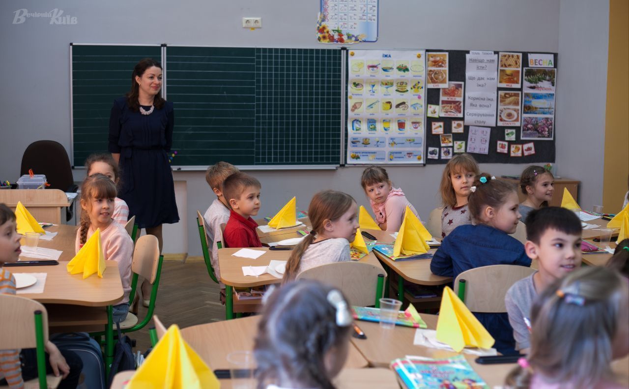 Більшість школярів повернулися за парти. Фото: Олексій Самсонов