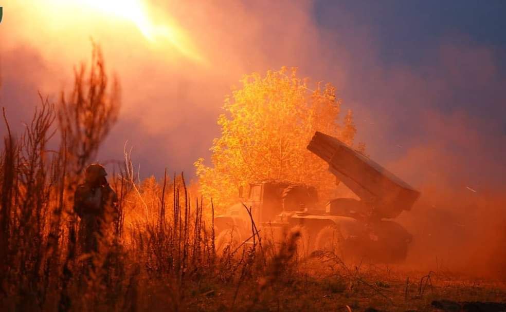 Зенітно-ракетний комплекс ЗСУ під час бою. Фото: Генштаб