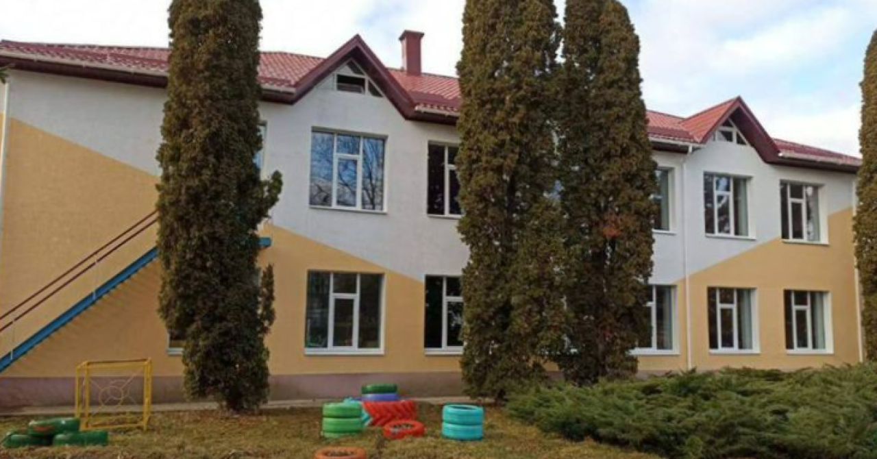 Відновлений дитсадок «Веселка» у Київській області. Фото: КОВА