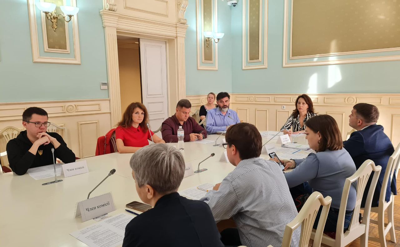 Під час засідання комісії з перейменувань. Фото з ФБ-сторінки Романа Лелюка