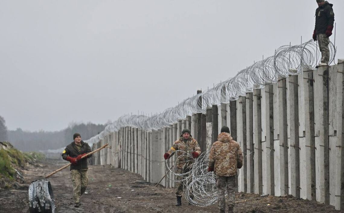 На кордоніз білоруссю. Фото: Держприкордонслужба