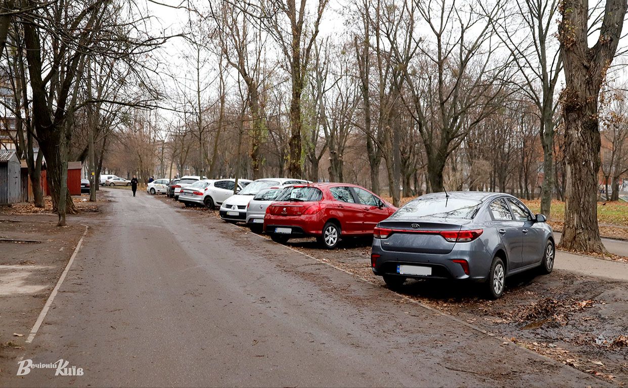 Водіям заборонено зупинятися на узбіччах. Фото: Борис Корпусенко