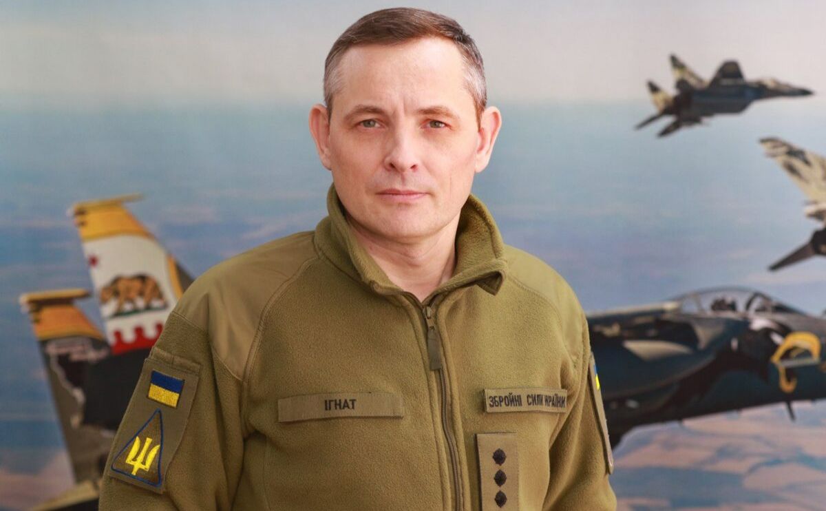 Речник Повітряних сил ЗСУ Юрій Ігнат. Фото: з відкритих джерел