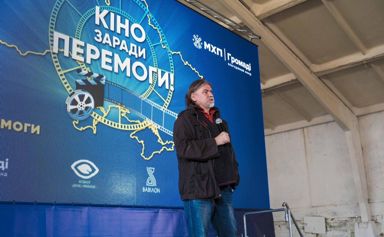 Режисер Олесь Санін. Фото: Держкіно
