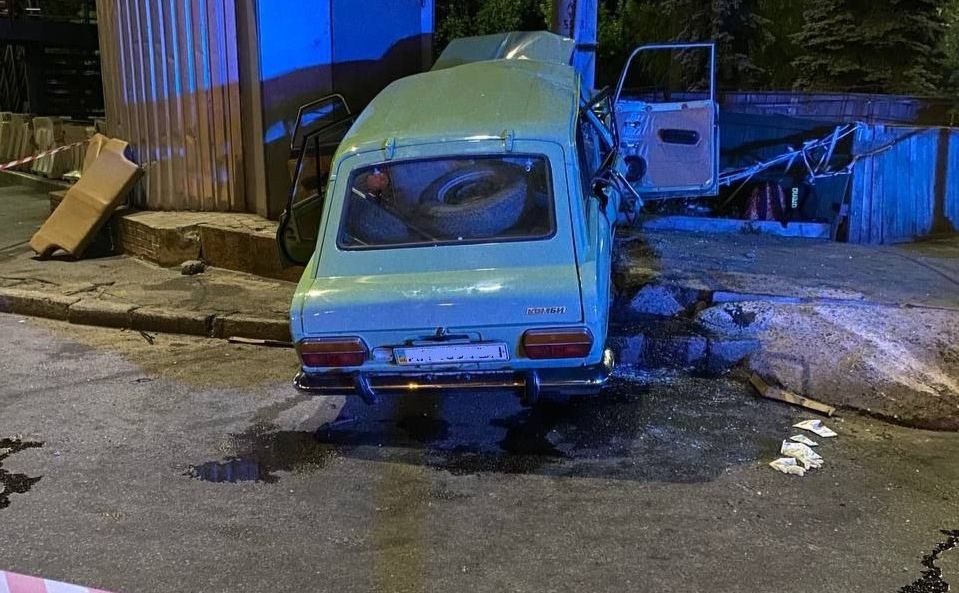 Фото з місця смертельної ДТП, зроблене прокураторую Києва.