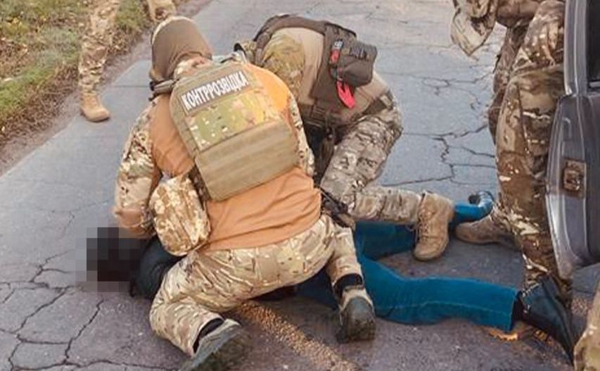 Контррозвідка схопила зрадника. Фото: СБУ