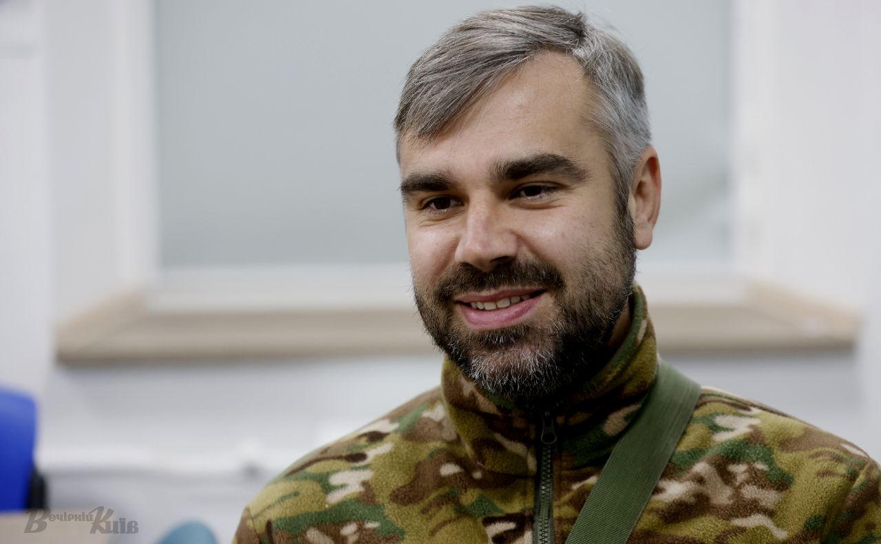 Андрій Кучер — засновник Спілки поранених «Міцні 300». Фото: Борис Корпусенко