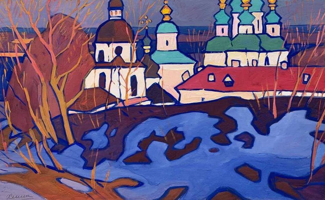 Видубичі. Останній сніг. Ю.Химич Фото ілюстративне