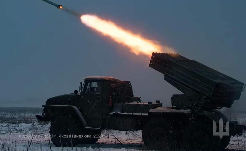 Ракетний підрозділ 58 ОМБР ім.Якова Гандзюка б’є ворога. Фото: Генштаб