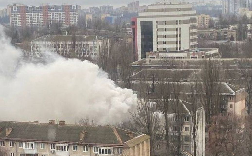У 5-поверхівці зайнялася квартира. Фото: з соцмереж