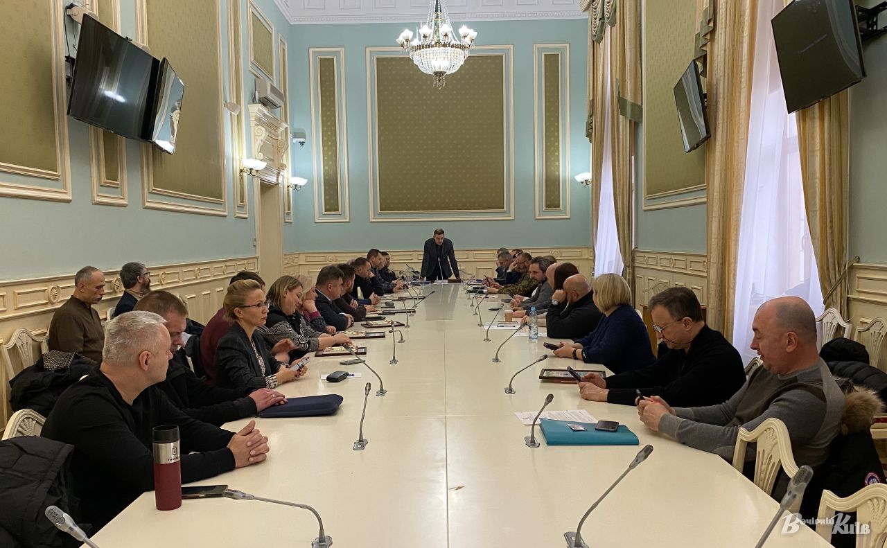 Чергове засідання Громадської ради у столичній мерії.