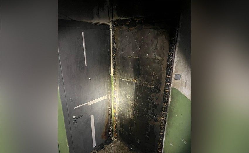 Рятувальники швидко загасили вогонь. Фото: Нацполіція